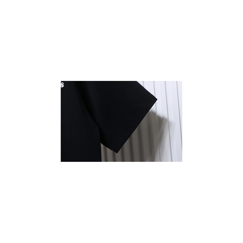Chrome Hearts Sanskrit Cross Embroidered T-Shirt Black,Chrome Hearts T-Shirts,T-Shirts,CLOTHES