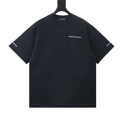 Chrome Hearts Sanskrit Script Print T-shirt Black,Chrome Hearts T-Shirts,T-Shirts,CLOTHES