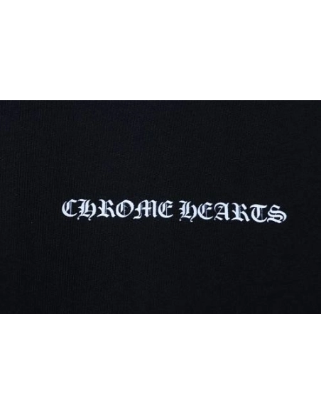 Chrome Hearts Sanskrit Script Print T-shirt Black,Chrome Hearts T-Shirts,T-Shirts,CLOTHES