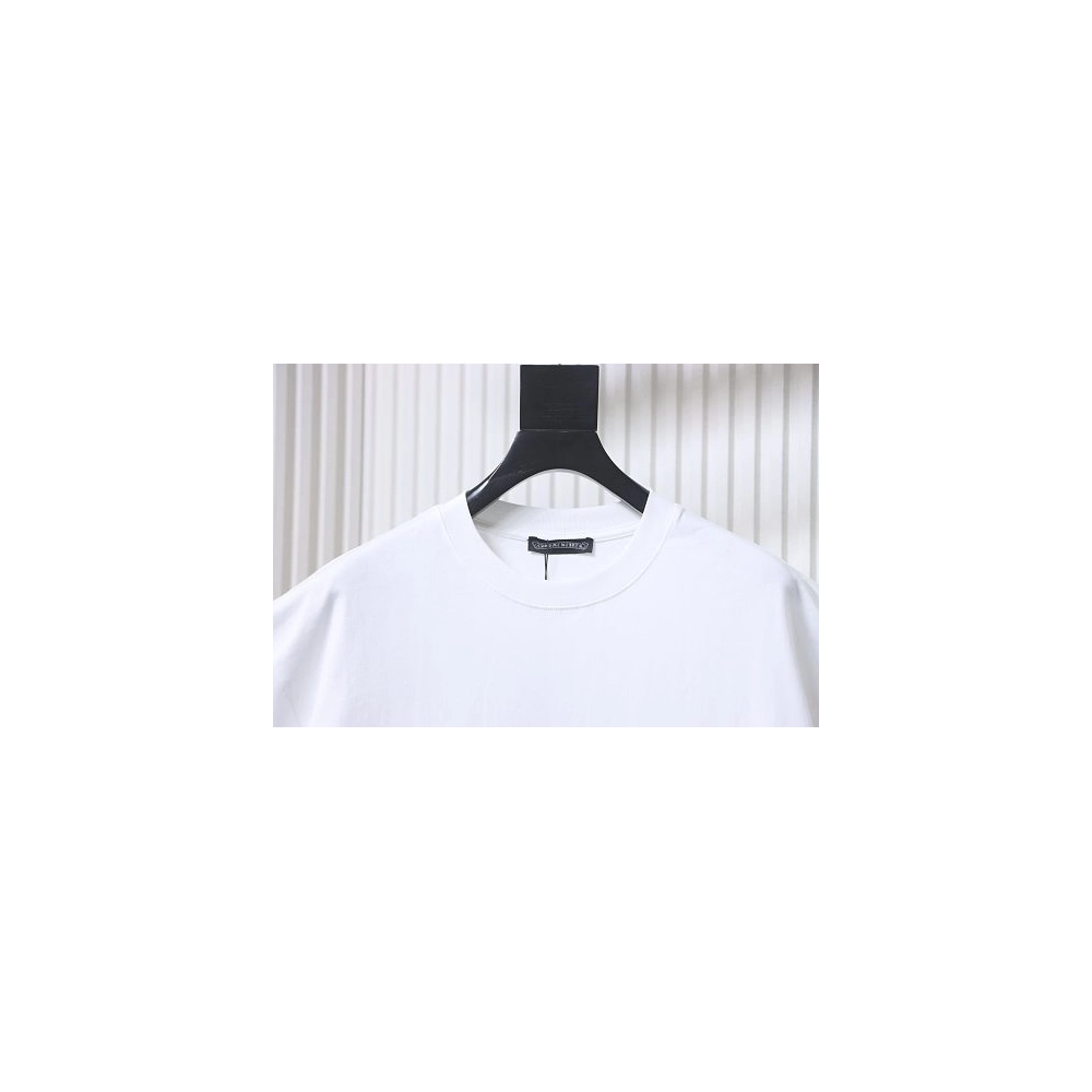 Chrome Hearts Sanskrit Script Print T-shirt White,Chrome Hearts T-Shirts,T-Shirts,CLOTHES