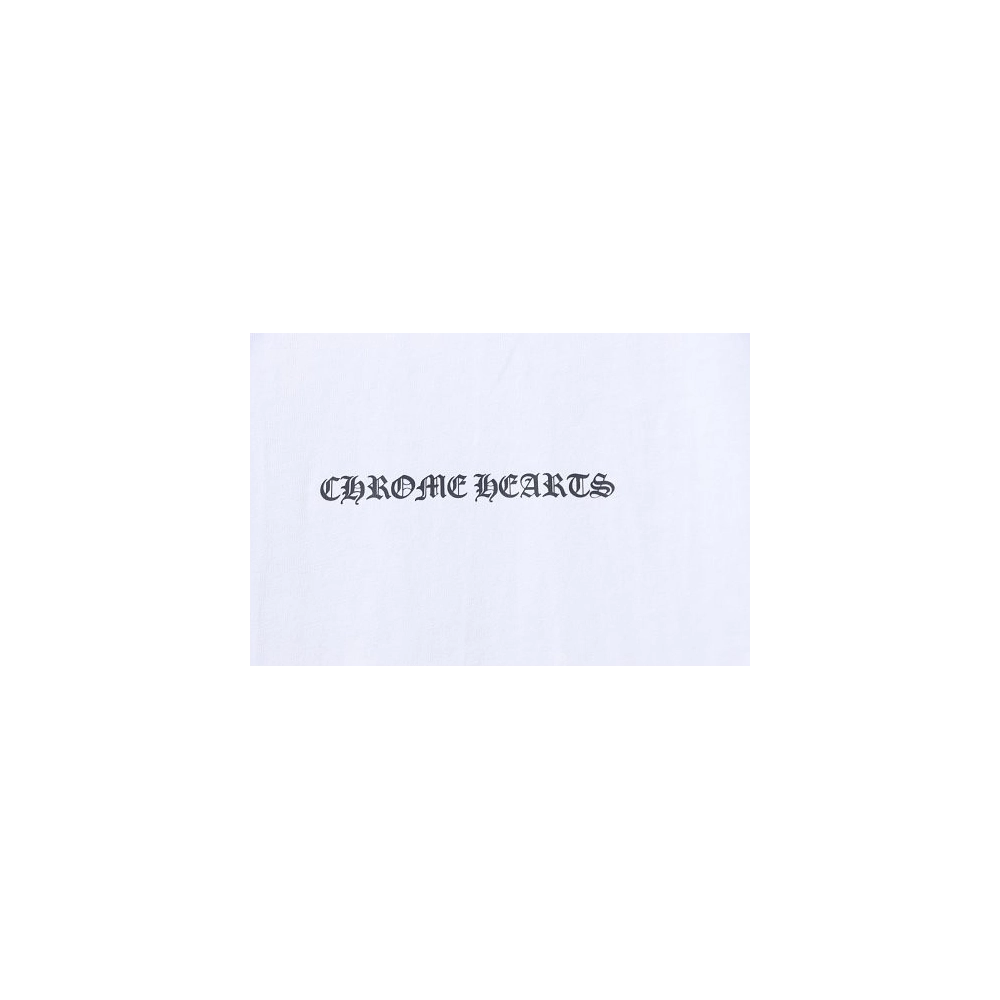 Chrome Hearts Sanskrit Script Print T-shirt White,Chrome Hearts T-Shirts,T-Shirts,CLOTHES