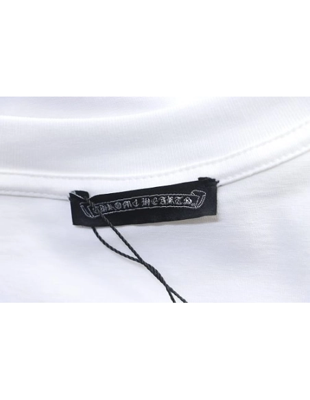 Chrome Hearts Sanskrit Script Print T-shirt White,Chrome Hearts T-Shirts,T-Shirts,CLOTHES