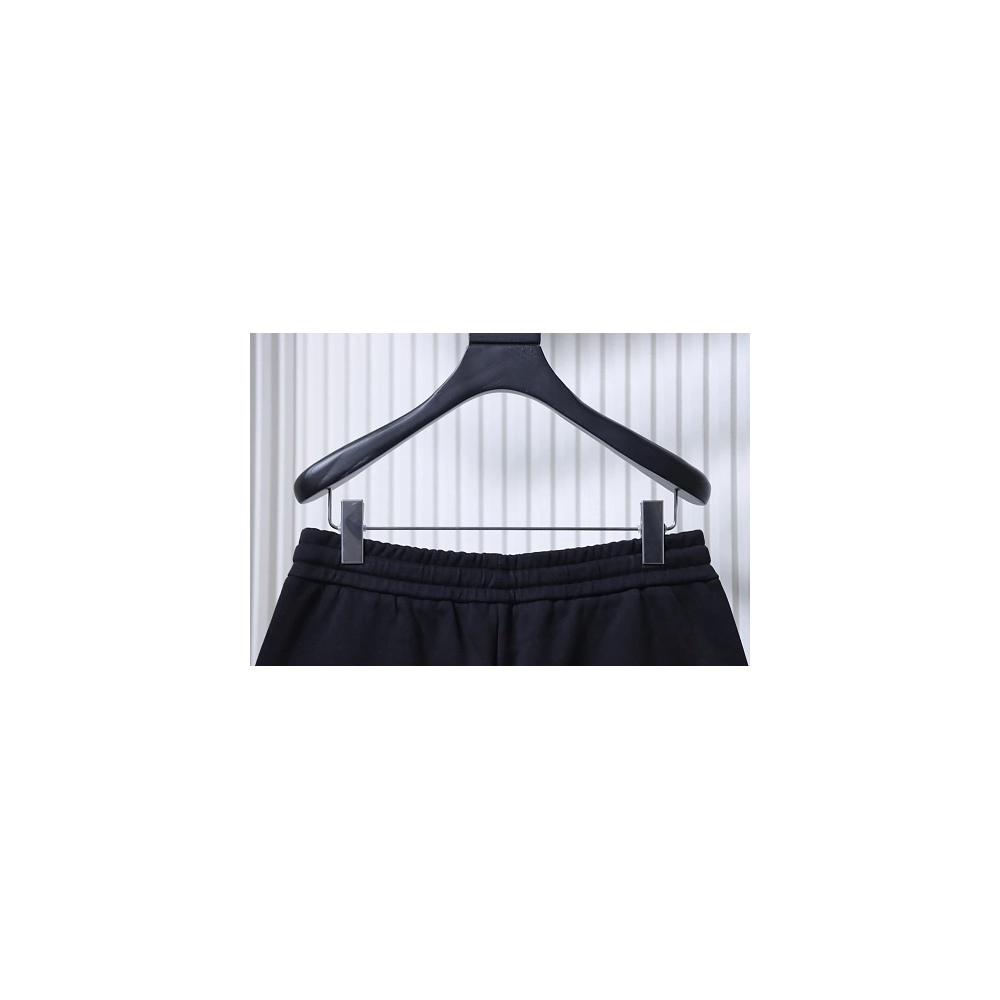 Dior Smoke-Effect Print Shorts Black,Dior Shorts,Shorts,CLOTHES