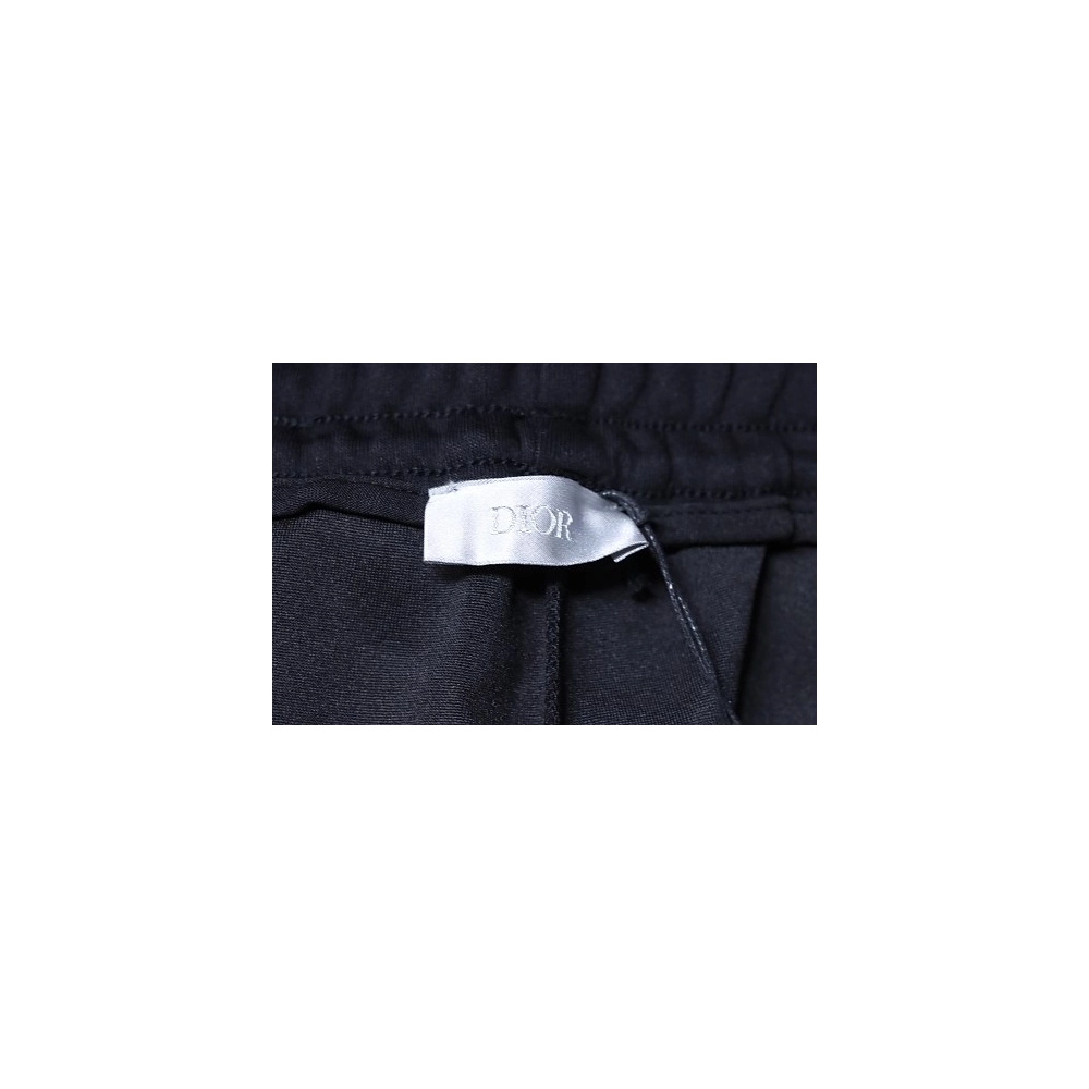Dior Smoke-Effect Print Shorts Black,Dior Shorts,Shorts,CLOTHES