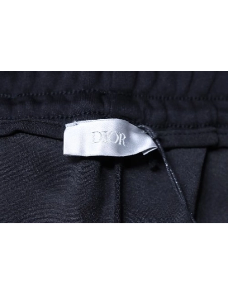 Dior Smoke-Effect Print Shorts Black,Dior Shorts,Shorts,CLOTHES
