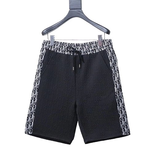 Dior Subtle Monogram Webbing Shorts Black,Dior Shorts,Shorts,CLOTHES