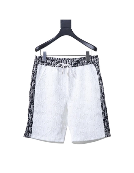 Dior Subtle Monogram Webbing Shorts White,Dior Shorts,Shorts,CLOTHES