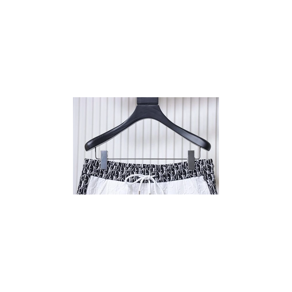 Dior Subtle Monogram Webbing Shorts White,Dior Shorts,Shorts,CLOTHES