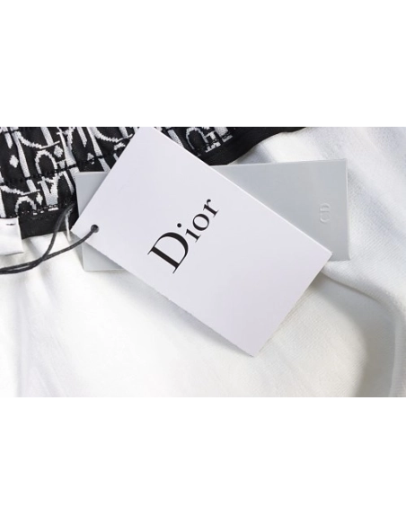 Dior Subtle Monogram Webbing Shorts White,Dior Shorts,Shorts,CLOTHES