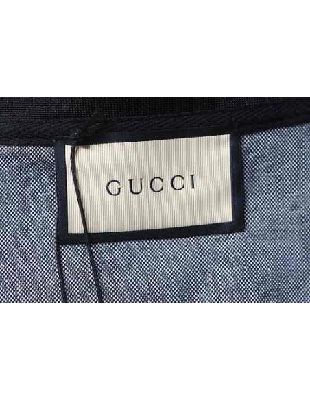 Gucci All-Over Print Short Sleeve Polo Shirt Black Gray,Gucci T-shirts,T-Shirts,CLOTHES