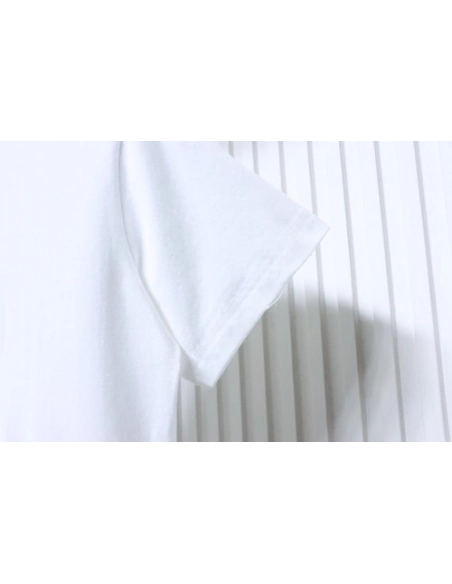 Gucci Interlocking Bridle Motif Letter Embroidery T-shirt White,Gucci T-shirts,T-Shirts,CLOTHES