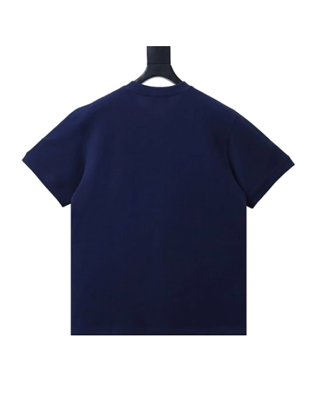 Gucci Pocket Horsebit Embroidered T-Shirt Dark blue,Gucci T-shirts,T-Shirts,CLOTHES