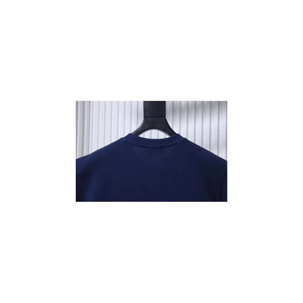 Gucci Pocket Horsebit Embroidered T-Shirt Dark blue,Gucci T-shirts,T-Shirts,CLOTHES