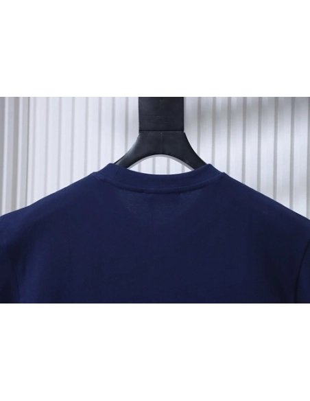 Gucci Pocket Horsebit Embroidered T-Shirt Dark blue,Gucci T-shirts,T-Shirts,CLOTHES