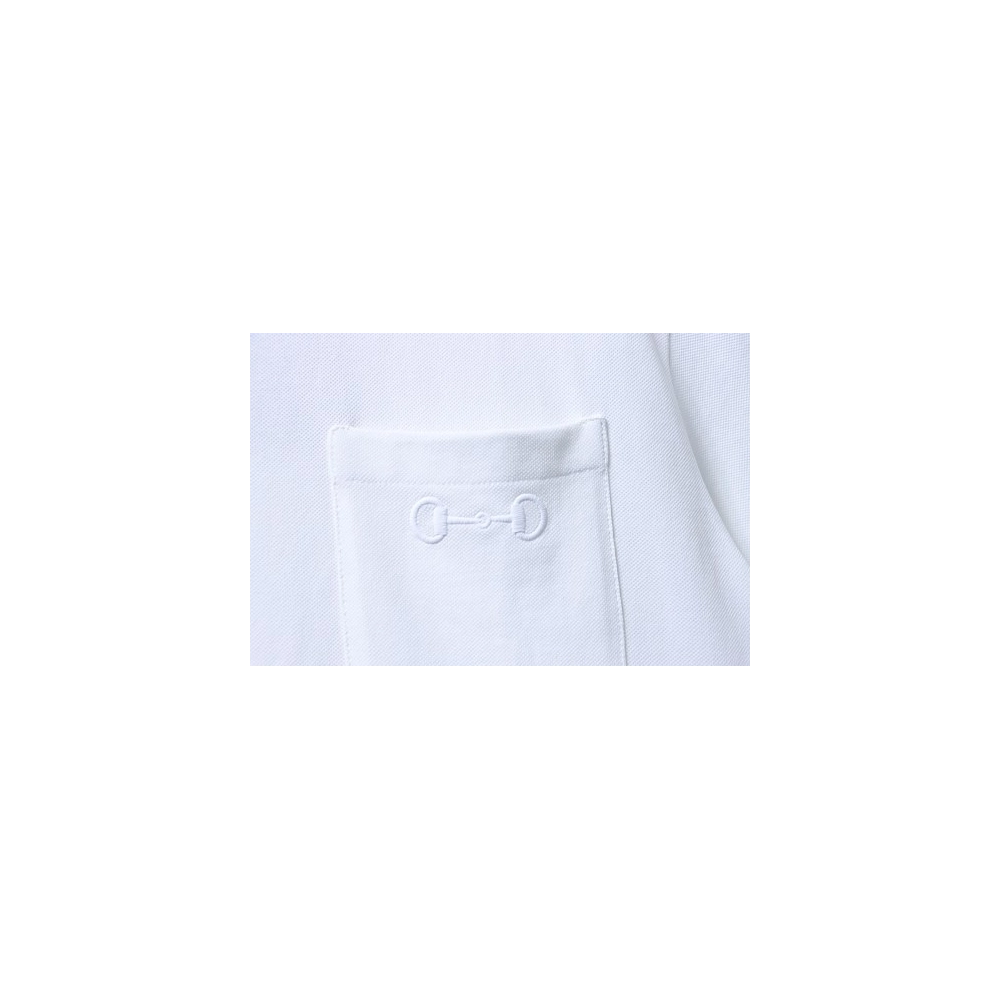 Gucci Pocket Horsebit Embroidered T-Shirt White,Gucci T-shirts,T-Shirts,CLOTHES