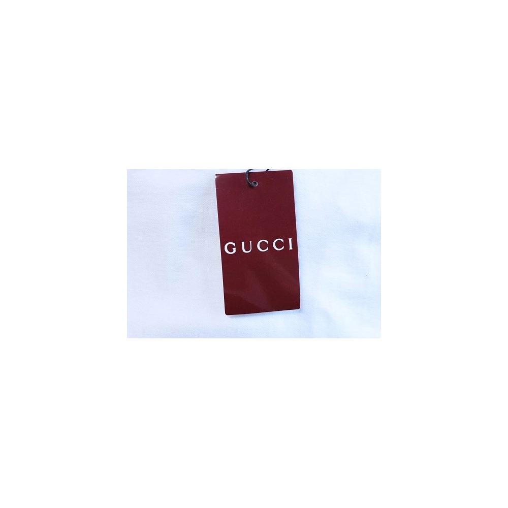 Gucci Pocket Horsebit Embroidered T-Shirt White,Gucci T-shirts,T-Shirts,CLOTHES