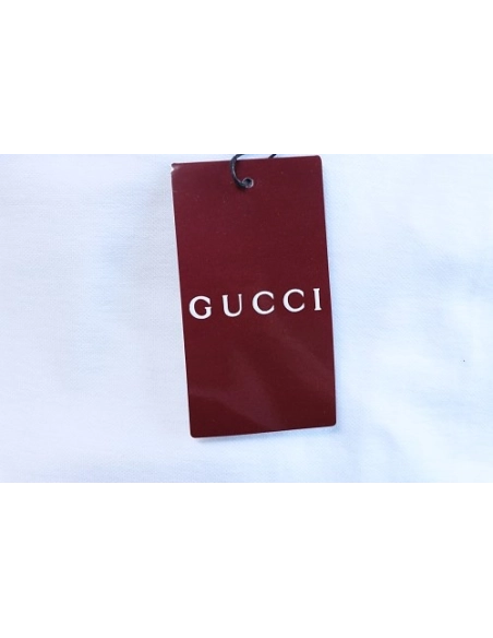 Gucci Pocket Horsebit Embroidered T-Shirt White,Gucci T-shirts,T-Shirts,CLOTHES