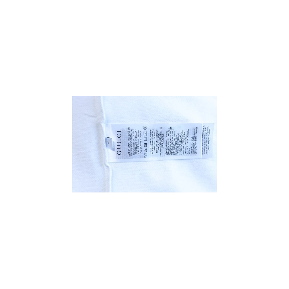 Gucci Pocket Horsebit Embroidered T-Shirt White,Gucci T-shirts,T-Shirts,CLOTHES