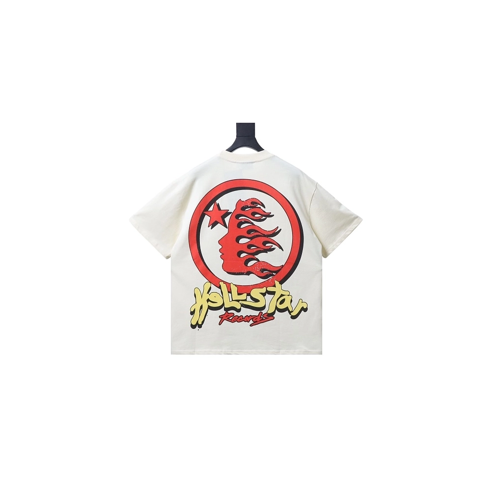 HellStar Broken Smiley Face T-Shirt Apricot,Hellstar T-Shirts,T-Shirts,CLOTHES