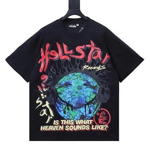 HellStar Broken Smiley Face T-Shirt Black,Hellstar T-Shirts,T-Shirts,CLOTHES