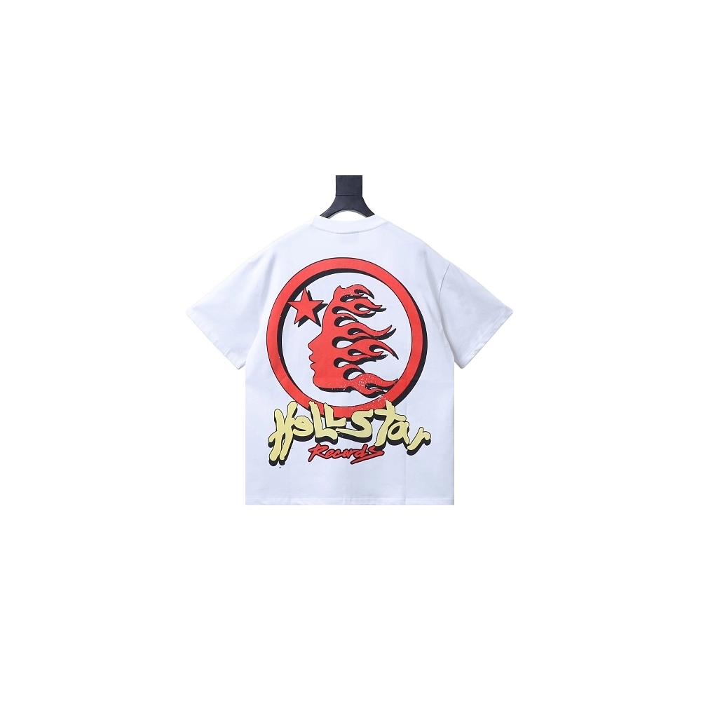 HellStar Broken Smiley Face T-Shirt White,Hellstar T-Shirts,T-Shirts,CLOTHES