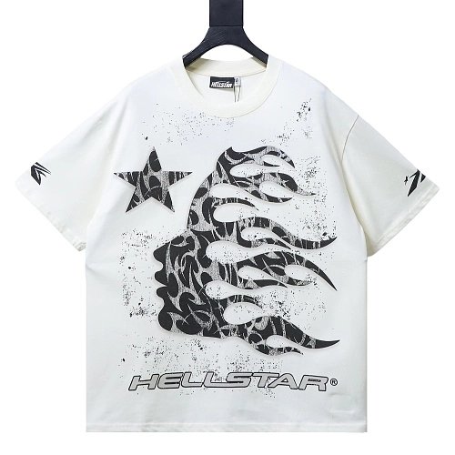 Hellstar Thorn Glitter T-Shirt Apricot,Hellstar T-Shirts,T-Shirts,CLOTHES