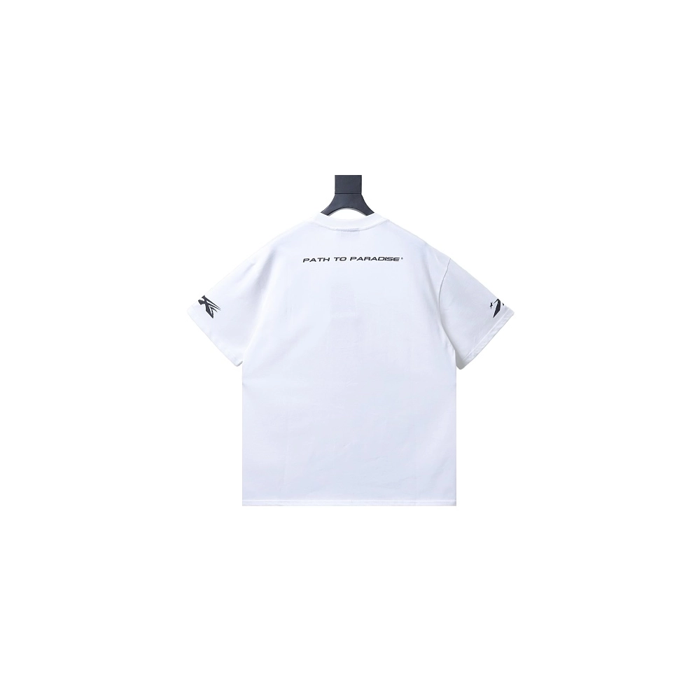 Hellstar Thorn Glitter T-Shirt White,Hellstar T-Shirts,T-Shirts,CLOTHES