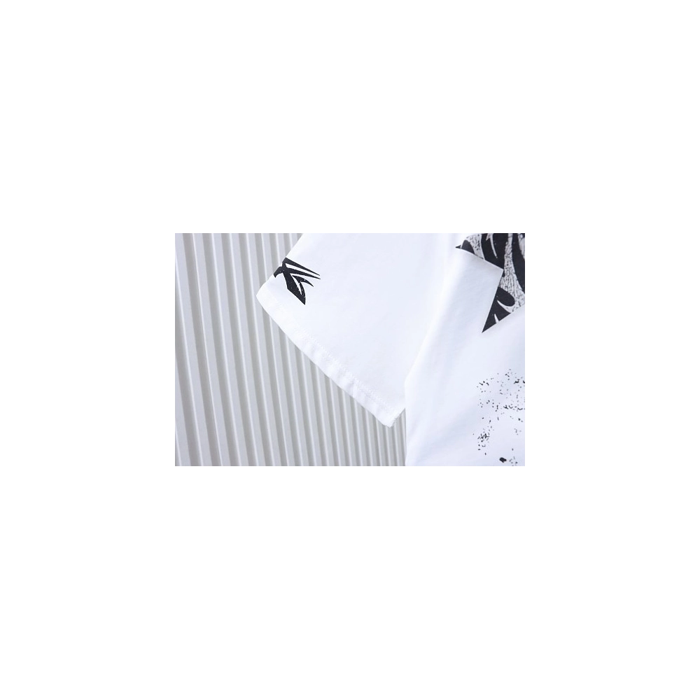 Hellstar Thorn Glitter T-Shirt White,Hellstar T-Shirts,T-Shirts,CLOTHES