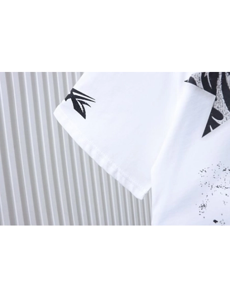 Hellstar Thorn Glitter T-Shirt White,Hellstar T-Shirts,T-Shirts,CLOTHES