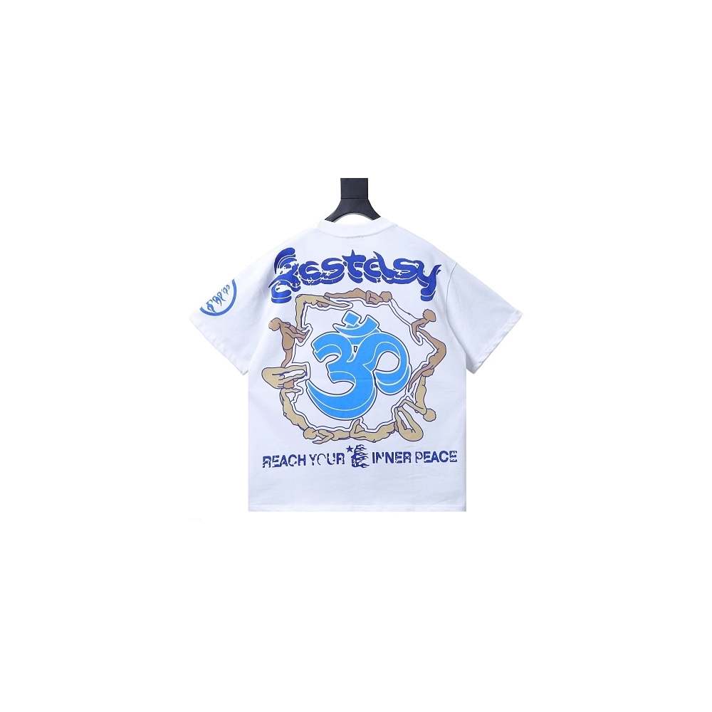 Hellstar Yoga Portrait T-Shirt White,Hellstar T-Shirts,T-Shirts,CLOTHES