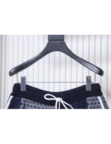 Louis Vuitton Checkerboard Jacquard Knit Shorts,Louis Vuitton T-Shirts,T-Shirts,CLOTHES