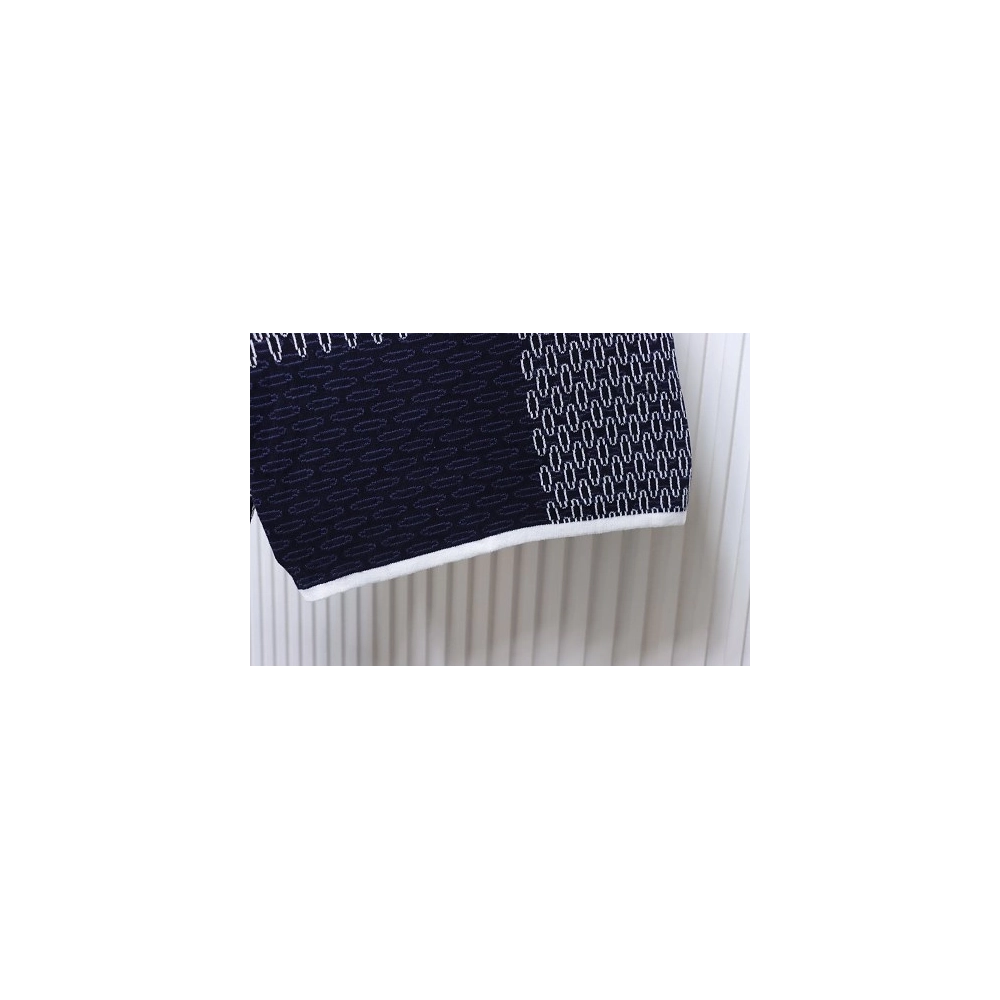 Louis Vuitton Checkerboard Jacquard Knit Shorts,Louis Vuitton T-Shirts,T-Shirts,CLOTHES