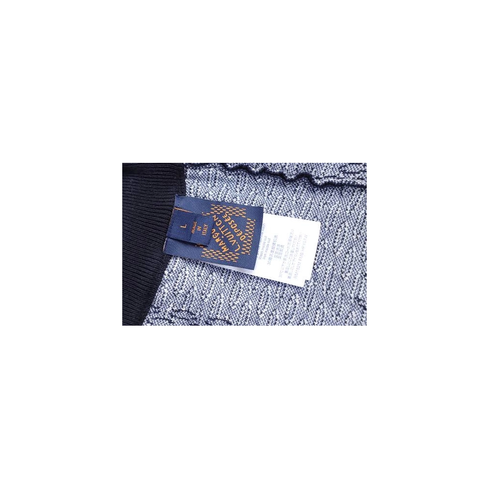 Louis Vuitton Checkerboard Jacquard Knit Shorts,Louis Vuitton T-Shirts,T-Shirts,CLOTHES