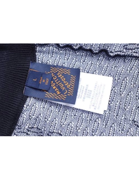 Louis Vuitton Checkerboard Jacquard Knit Shorts,Louis Vuitton T-Shirts,T-Shirts,CLOTHES