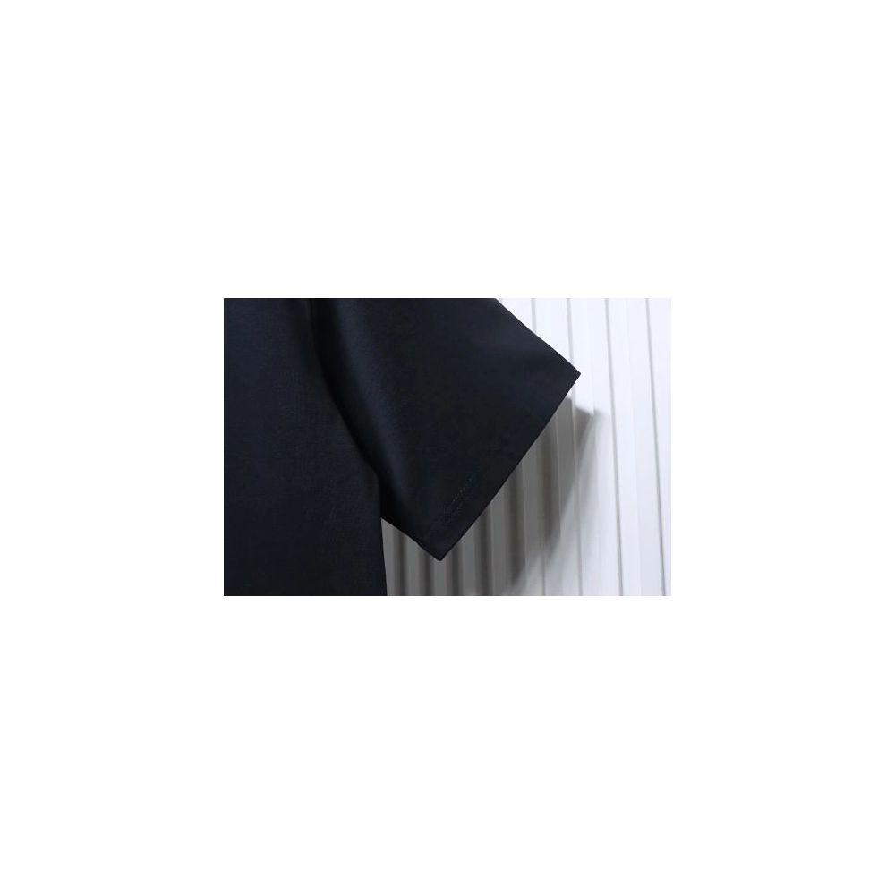 Louis Vuitton Circular Monogram Logo T-Shirt Black,Louis Vuitton T-Shirts,T-Shirts,CLOTHES