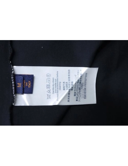 Louis Vuitton Circular Monogram Logo T-Shirt Black,Louis Vuitton T-Shirts,T-Shirts,CLOTHES