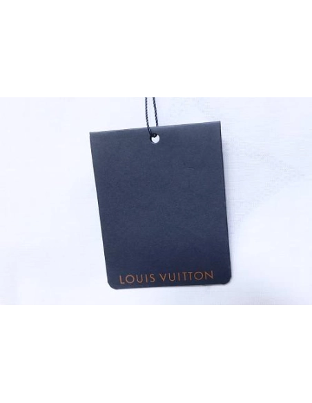 Louis Vuitton Flocked Logo T-Shirt White,Louis Vuitton T-Shirts,T-Shirts,CLOTHES