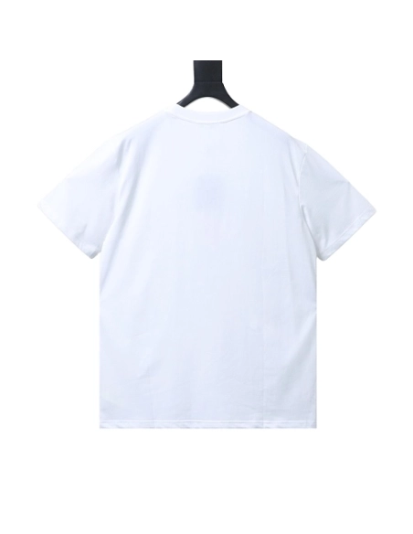 Louis Vuitton Iris 1854 Vintage Print T-shirt White,Louis Vuitton T-Shirts,T-Shirts,CLOTHES
