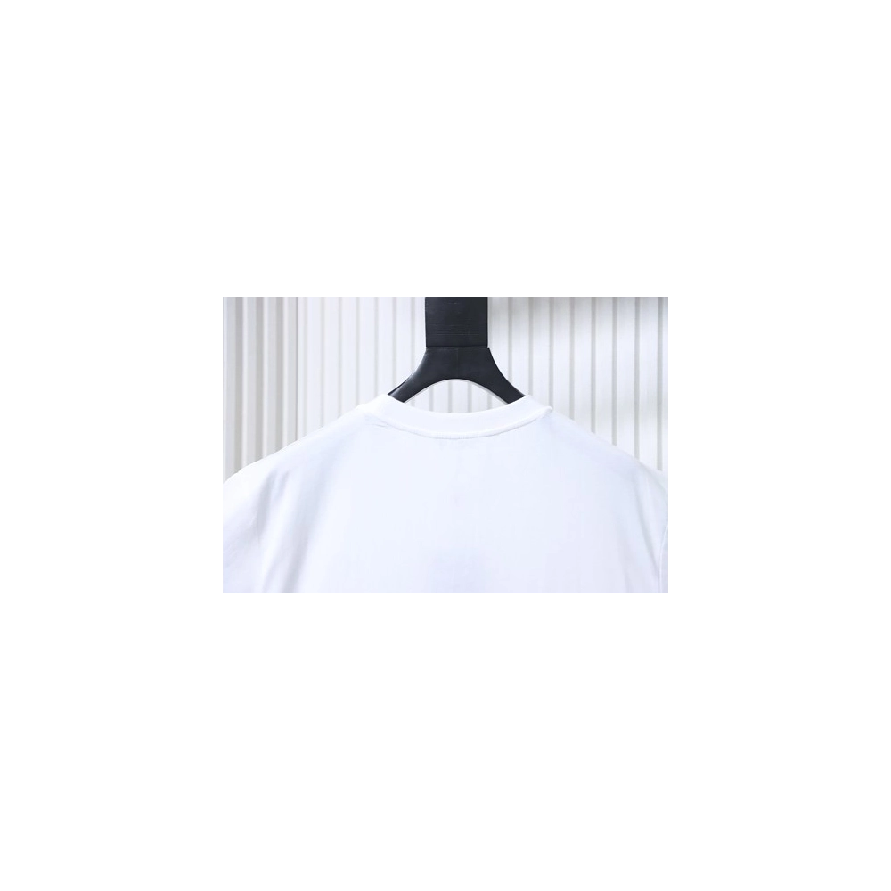 Louis Vuitton Iris 1854 Vintage Print T-shirt White,Louis Vuitton T-Shirts,T-Shirts,CLOTHES