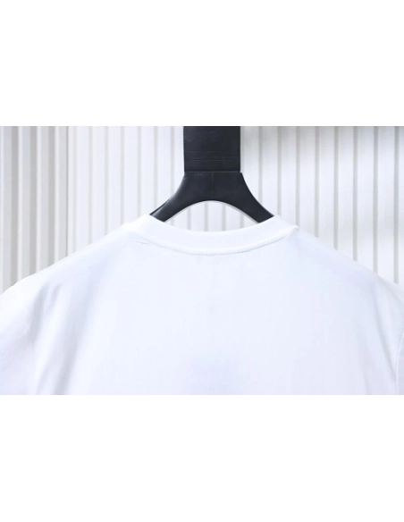 Louis Vuitton Iris 1854 Vintage Print T-shirt White,Louis Vuitton T-Shirts,T-Shirts,CLOTHES