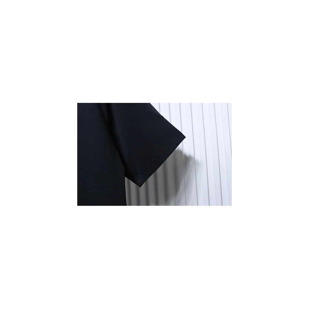 Louis Vuitton Line Logo T-Shirt Black,Louis Vuitton T-Shirts,T-Shirts,CLOTHES