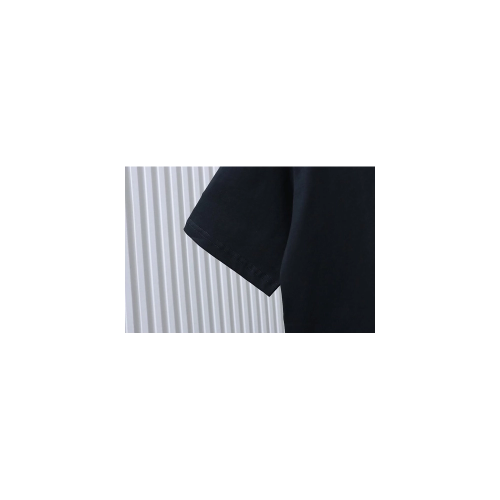 Louis Vuitton Line Logo T-Shirt Black,Louis Vuitton T-Shirts,T-Shirts,CLOTHES