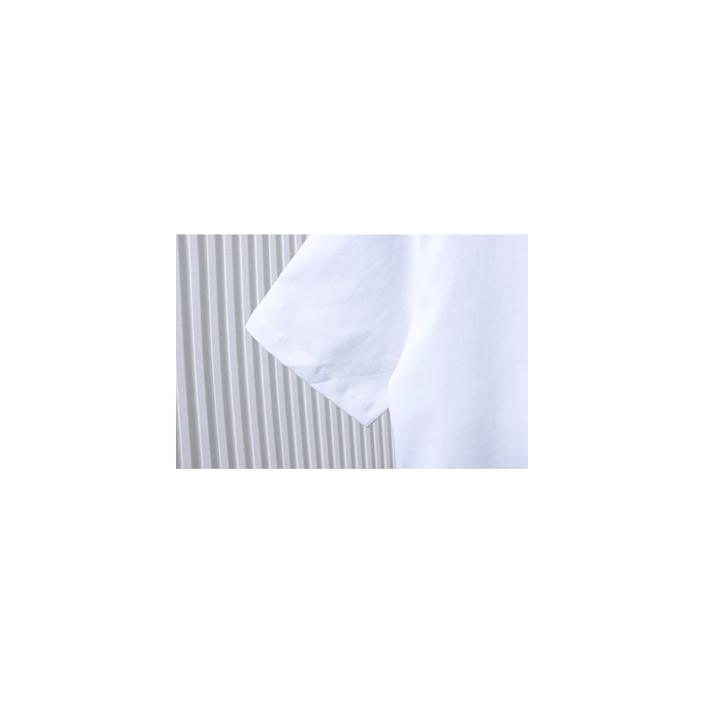 Louis Vuitton Line Logo T-Shirt White,Louis Vuitton T-Shirts,T-Shirts,CLOTHES
