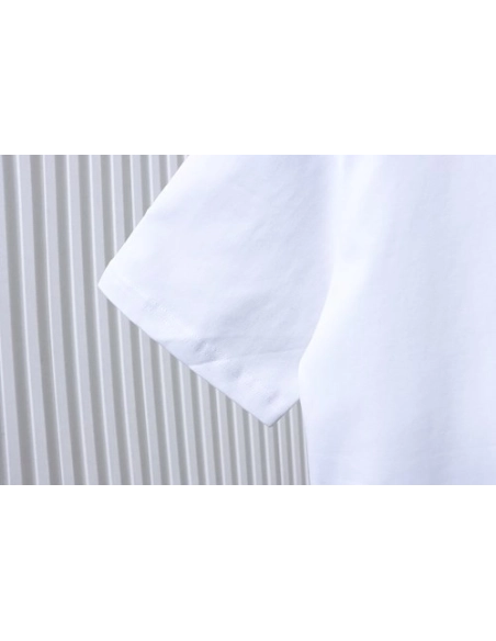 Louis Vuitton Line Logo T-Shirt White,Louis Vuitton T-Shirts,T-Shirts,CLOTHES