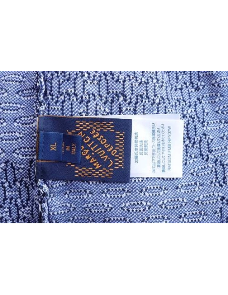 Louis Vuitton Short-Sleeve Jacquard Knit Cardigan (Checkerboard Pattern),Louis Vuitton T-Shirts,T-Shirts,CLOTHES
