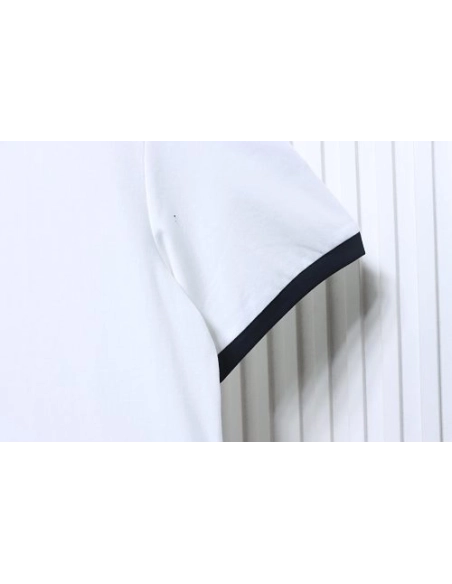 Miu Miu Black and White Color-Block T-shirt,Miu Miu T-shirts,T-Shirts,CLOTHES