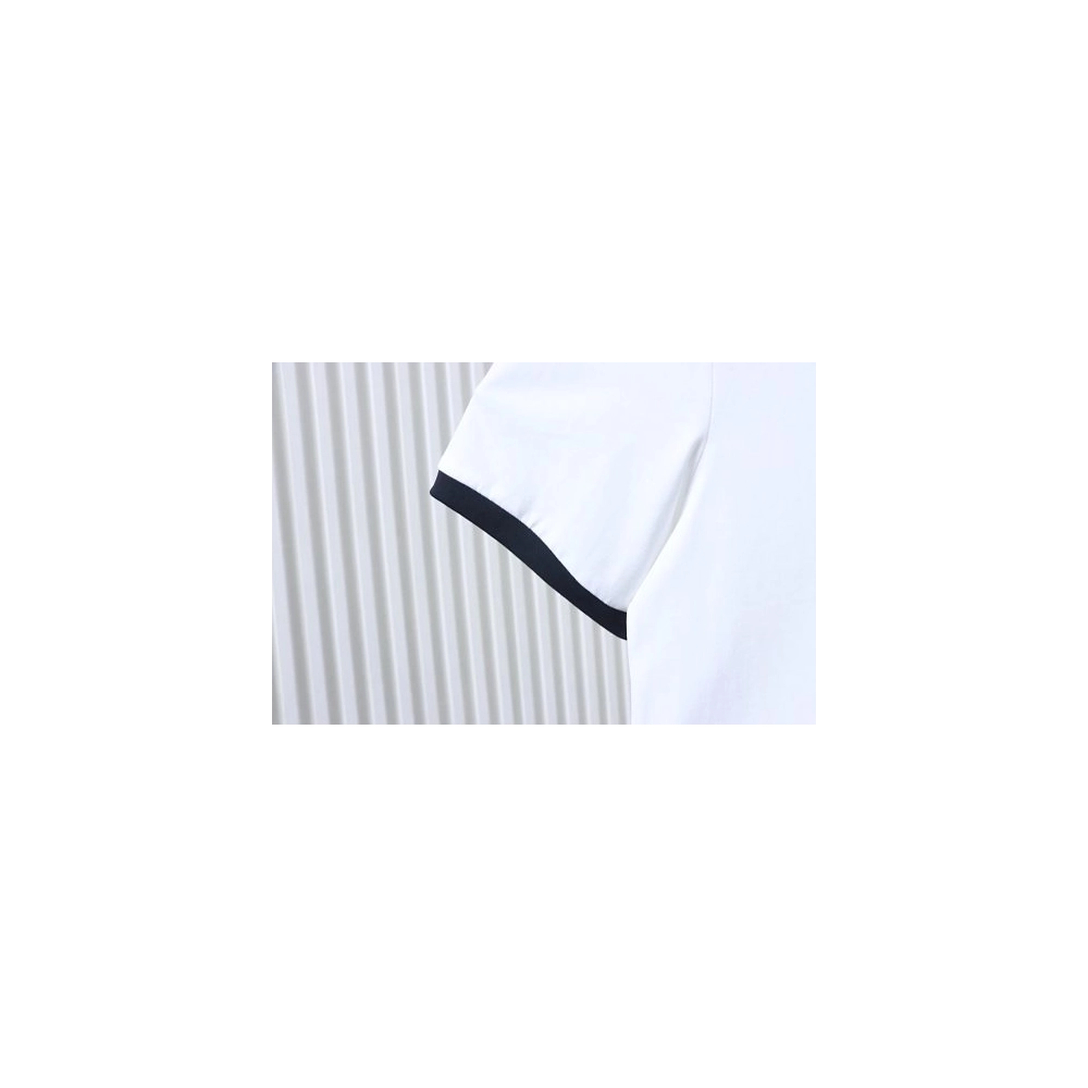 Miu Miu Black and White Color-Block T-shirt,Miu Miu T-shirts,T-Shirts,CLOTHES