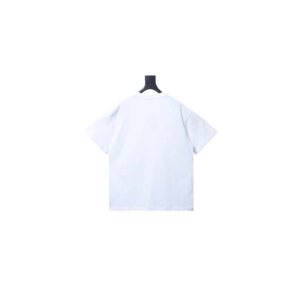 Miu Miu Embroidered Logo T-Shirt White,Miu Miu T-shirts,T-Shirts,CLOTHES