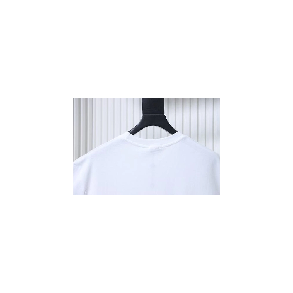 Moncler Red Logo T-Shirt White,Moncler T-Shirts,T-Shirts,CLOTHES