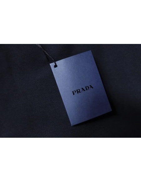 Prada Black Shorts with Striped Hem,Prada Shorts,Shorts,CLOTHES